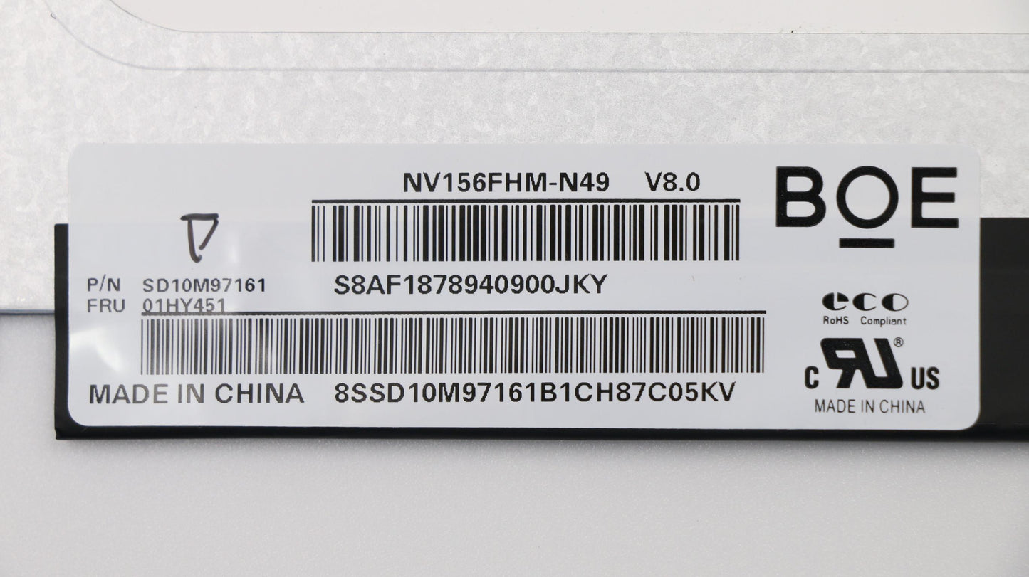 Lenovo Boe 15Fhd Ips Ag,250Nit - 01HY451