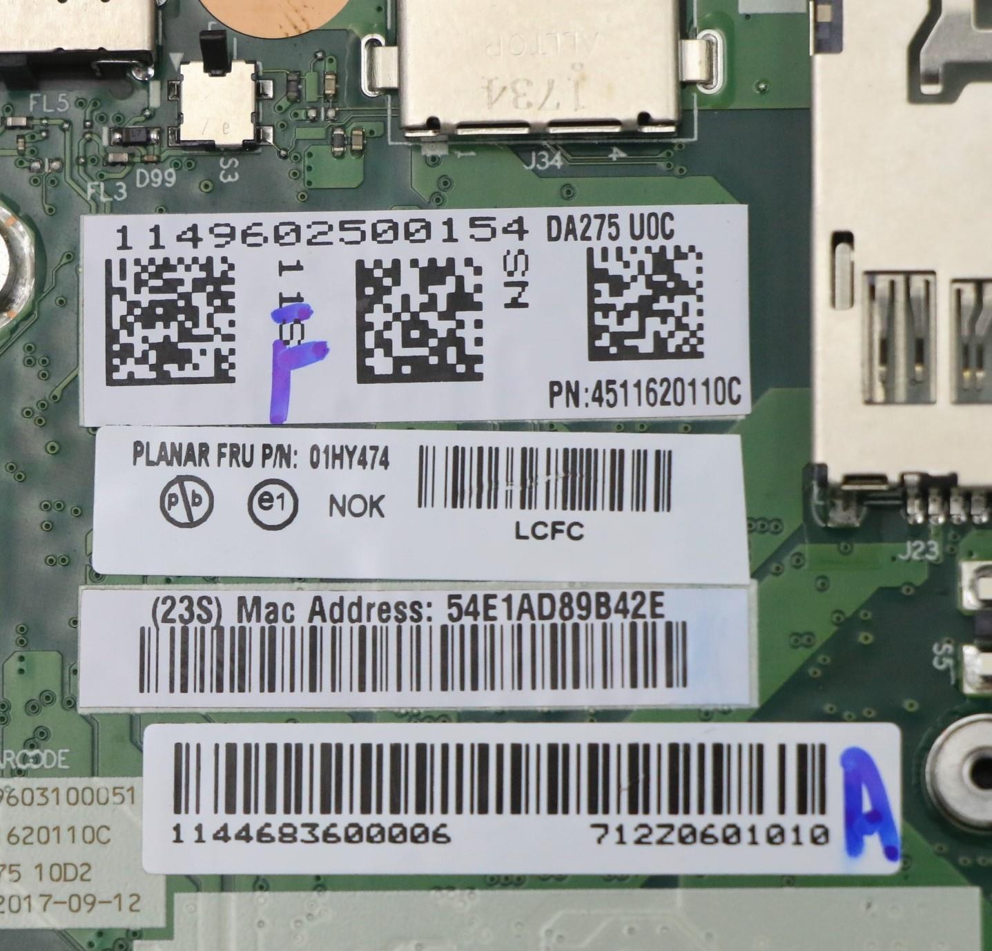 Lenovo Fru Amd A10-9700B Nok Y-Tpm - 01HY474