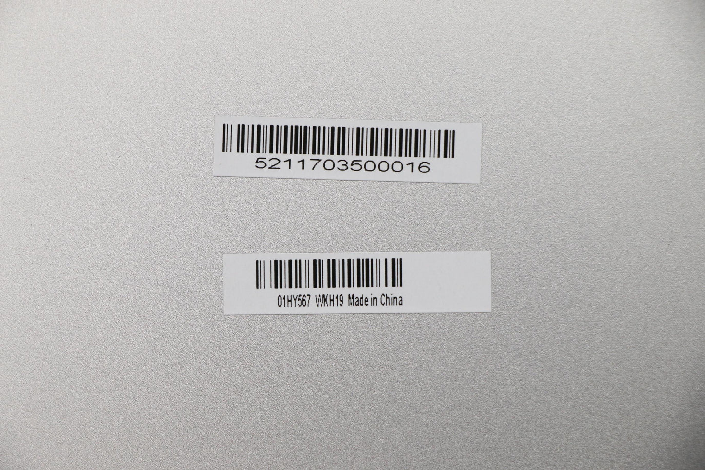 Lenovo Lcd Cover 2D Fhd Silver - 01HY567