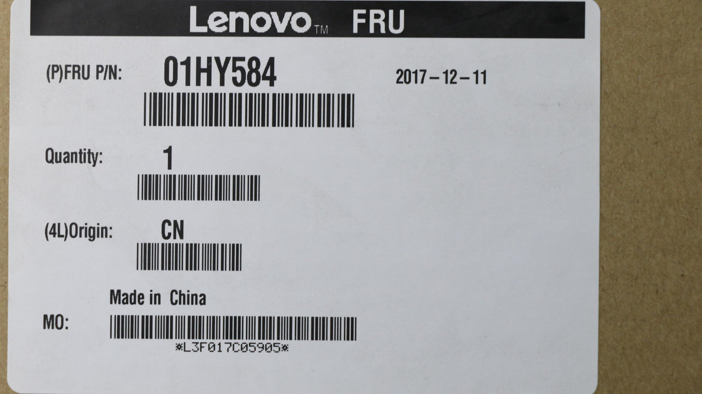 Lenovo Fru Lcd Bezel W/O Camera - 01HY584