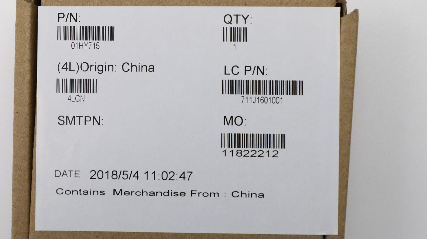 Lenovo Label Kit - 01HY715