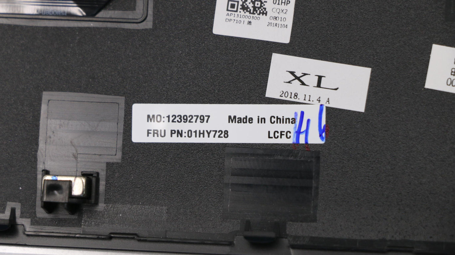 Lenovo Kbd Bezel,Fp,Cs - 01HY728