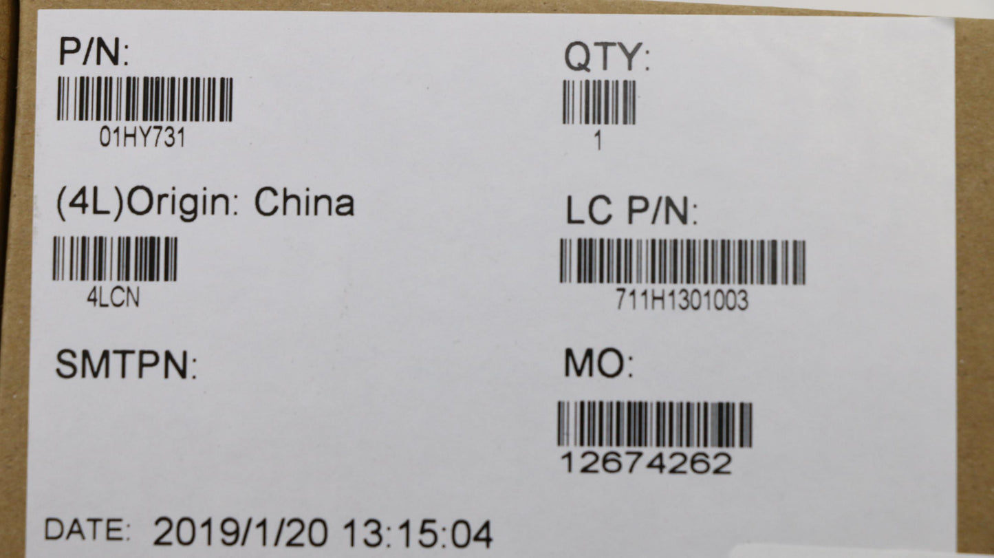 Lenovo Edp Cable,4K,N-Touch,Ict - 01HY731