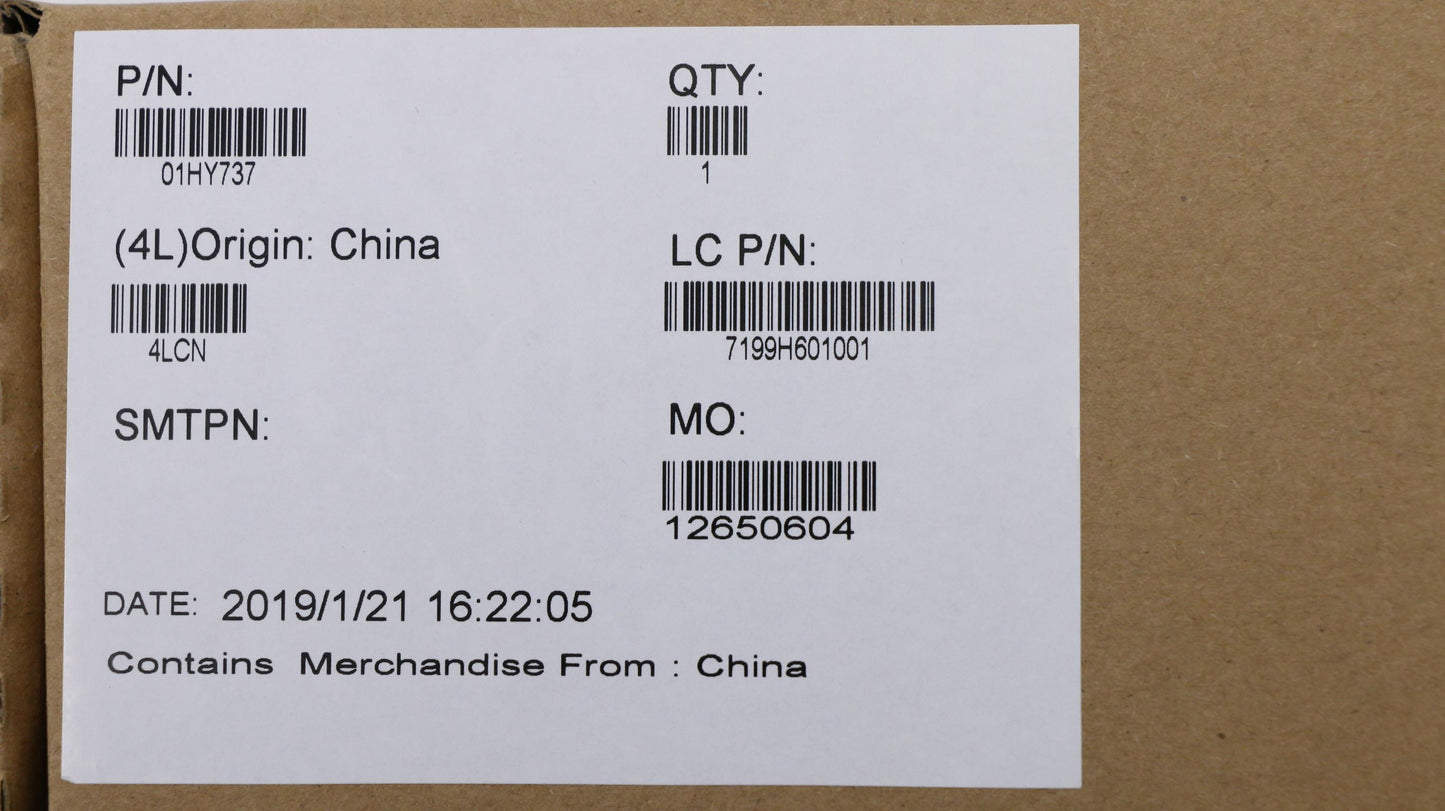 Lenovo Lcd Assemblies Hinge-Up Hud Lc - 01HY737
