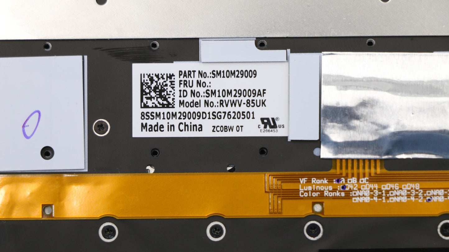 Lenovo C-Cover, Keyboard, Dfn+Fuyu, T - 01HY837