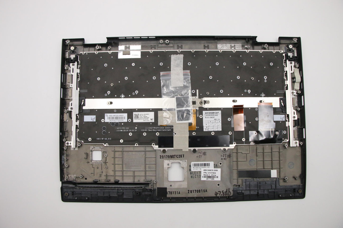 Lenovo C-Cover, Keyboard, Chy+Ksi, Gr - 01HY934
