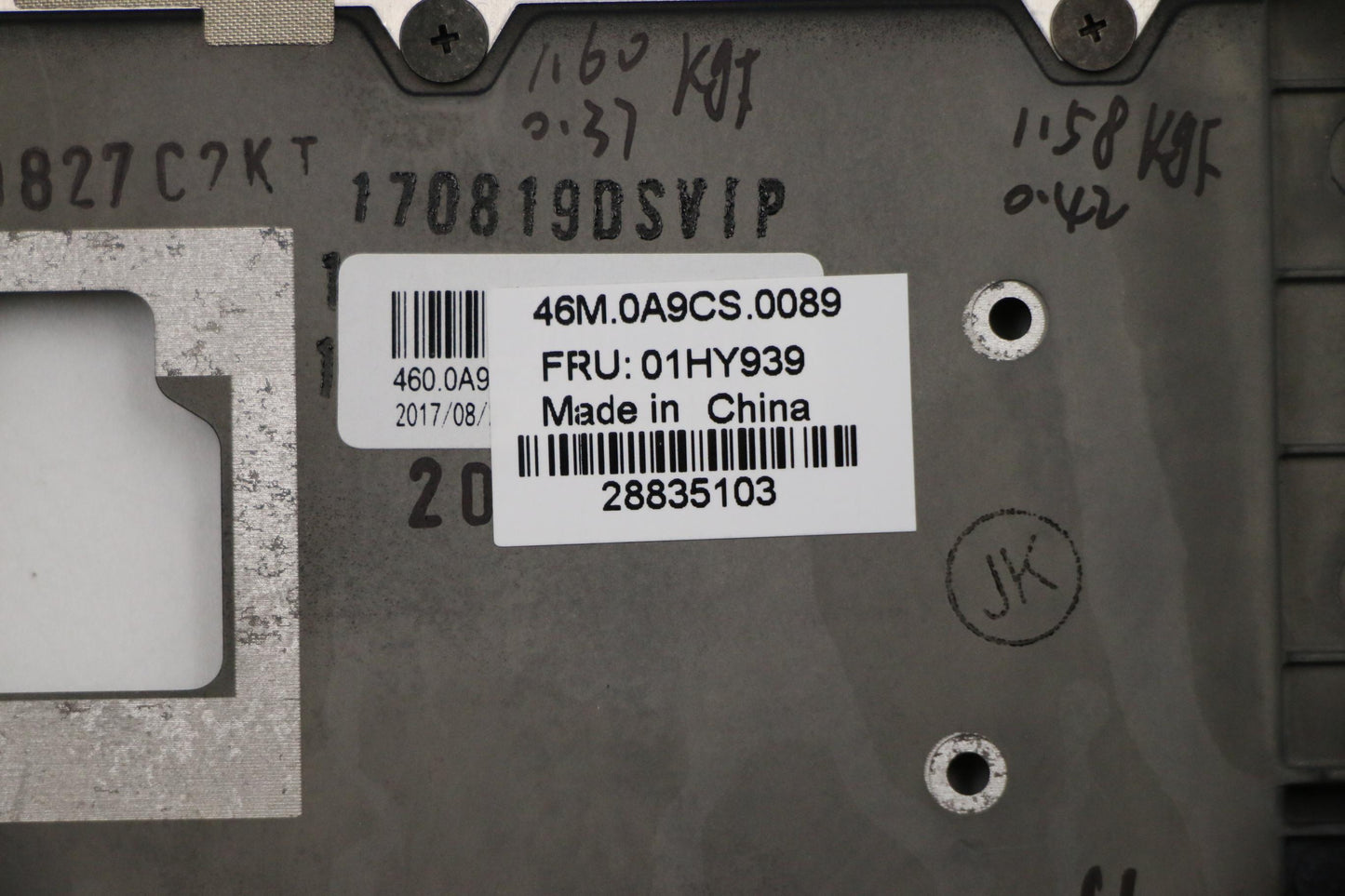 Lenovo C-Cover, Keyboard, Chy+Ksi, It - 01HY939