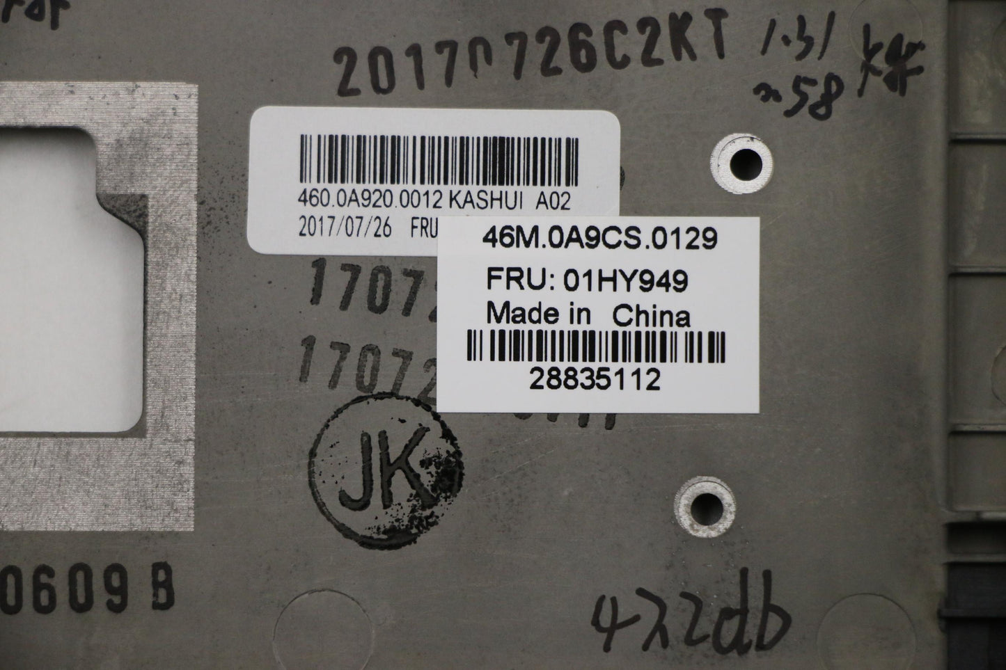 Lenovo C-Cover, Keyboard, Chy+Ksi, Ru - 01HY949