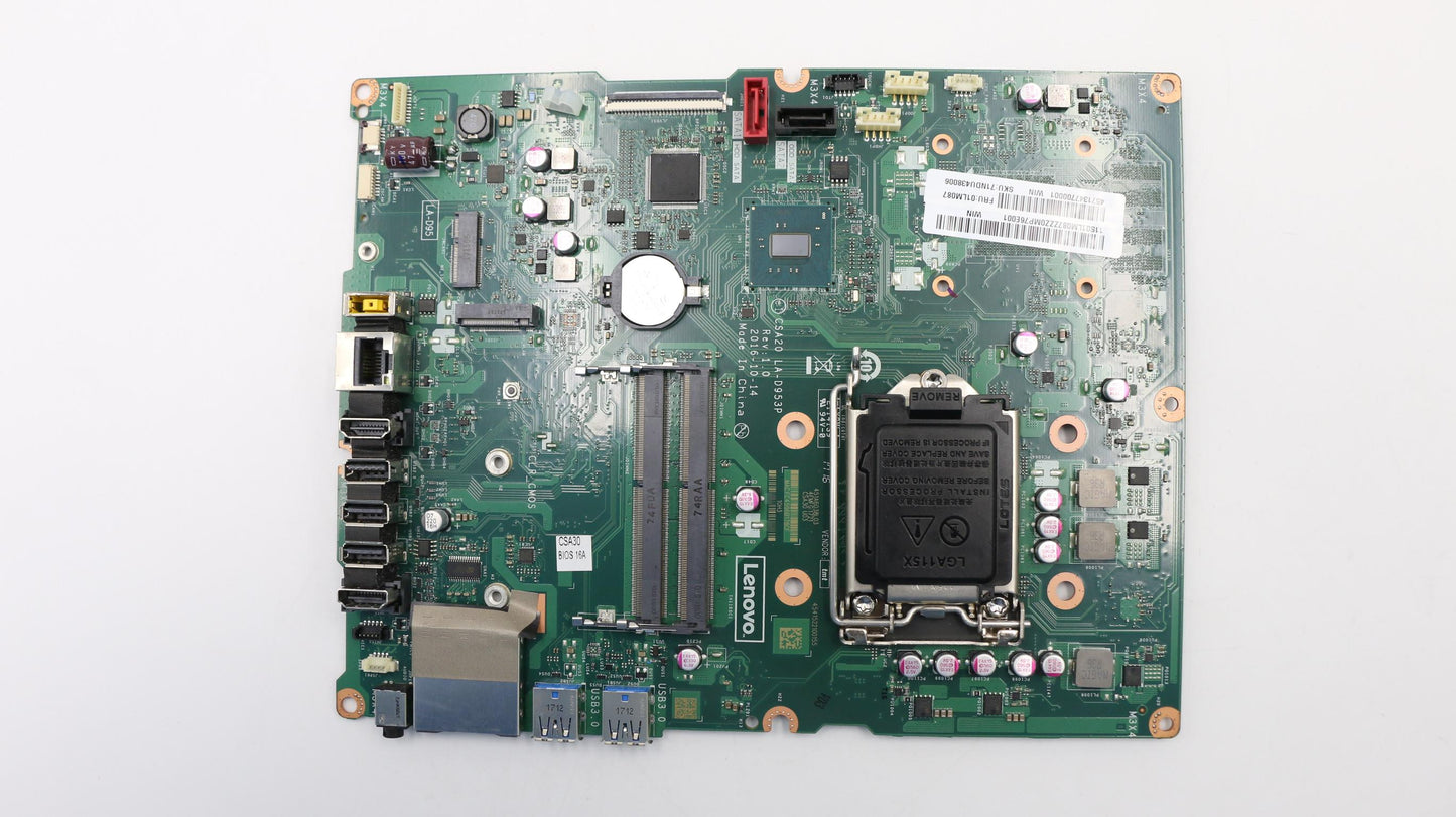 Lenovo Mb Uma Kbl Row 2D Hdmi Win - 01LM087