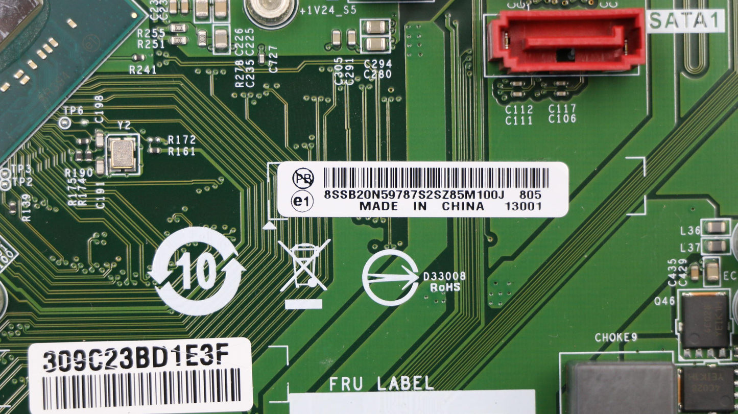 Lenovo System Board Planar Motherboar - 01LM330