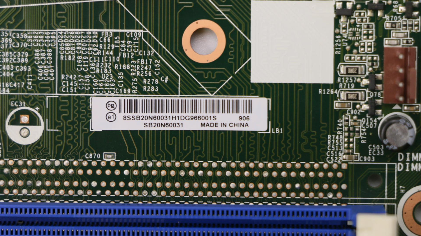 Lenovo System Board Planar Motherboar - 01LM396