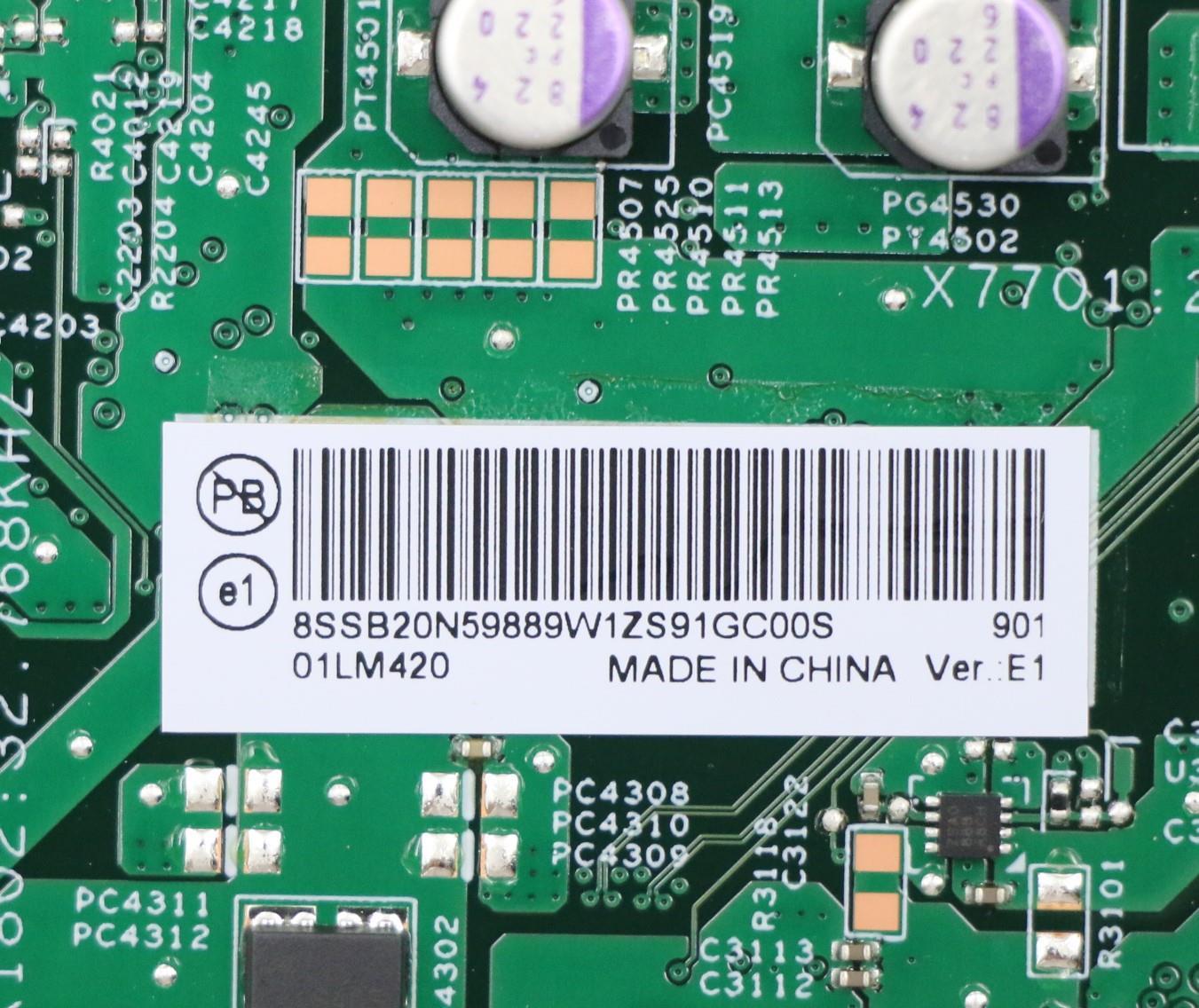 Lenovo System Board Planar Motherboar - 01LM420