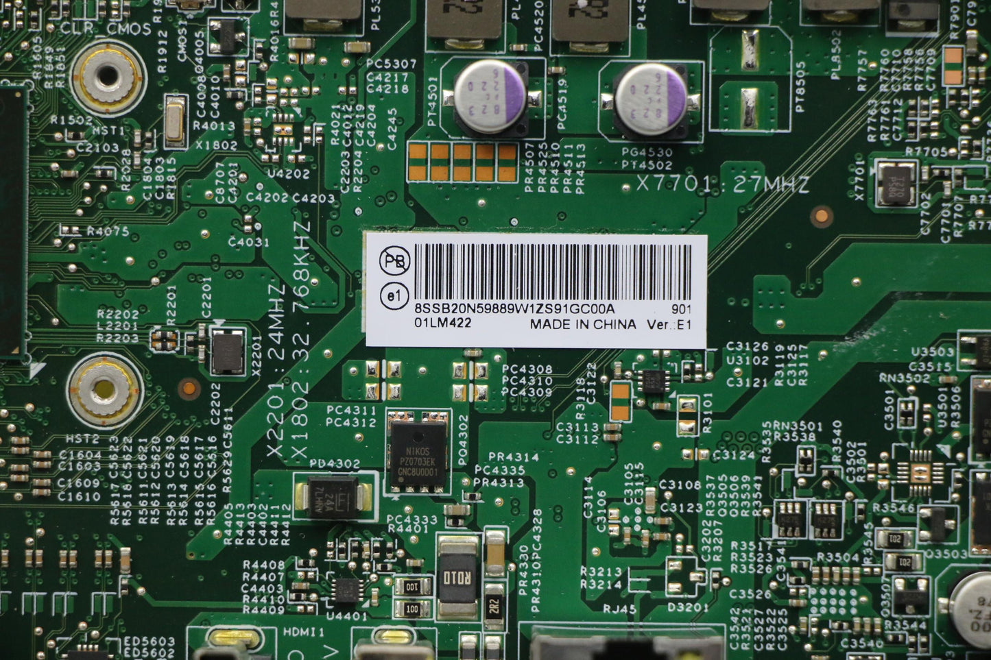 Lenovo System Board Planar Motherboar - 01LM422
