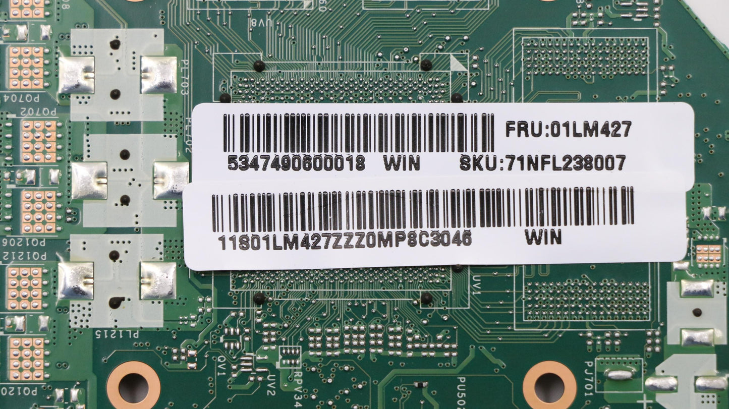 Lenovo System Board Planar Motherboar - 01LM427