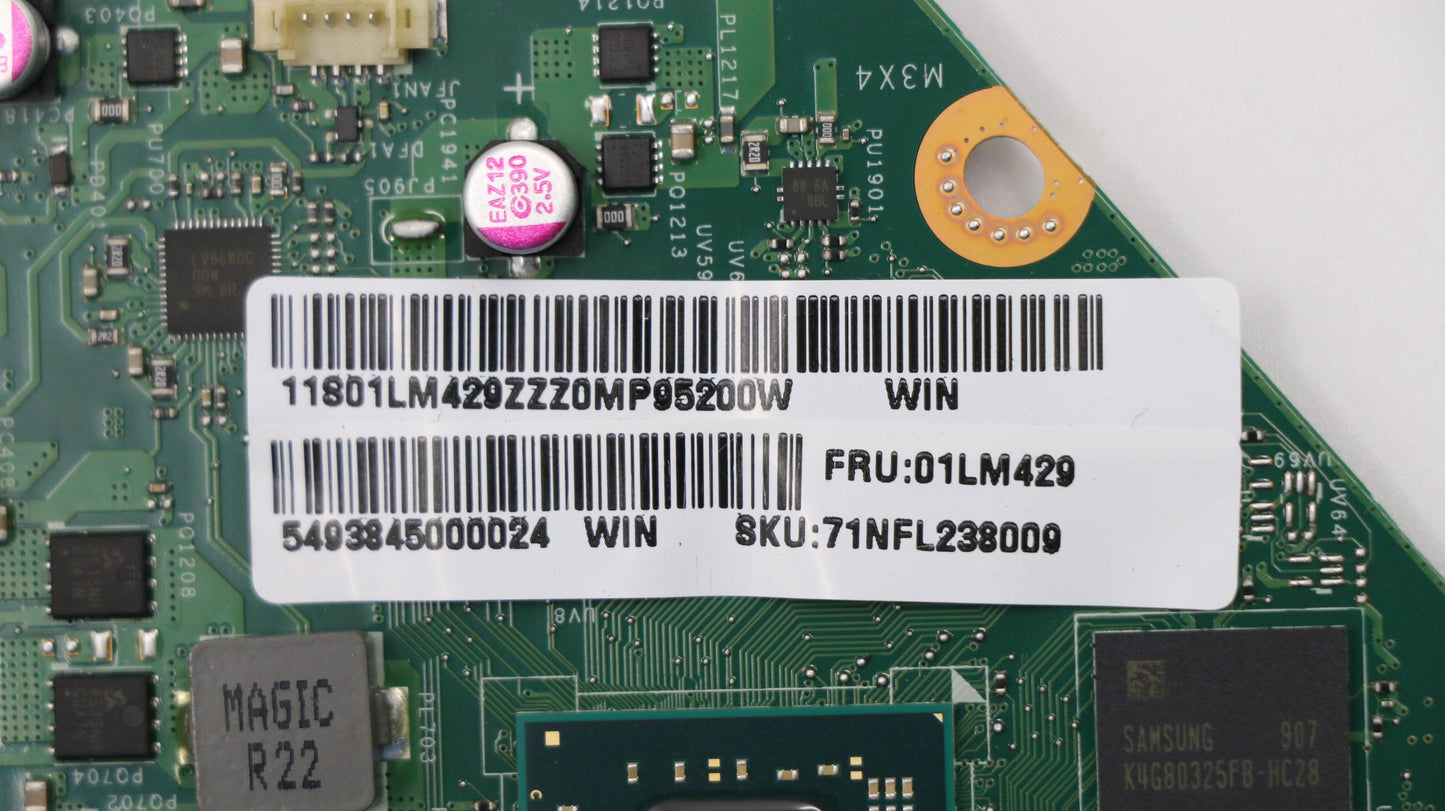 Lenovo System Board Planar Motherboar - 01LM429
