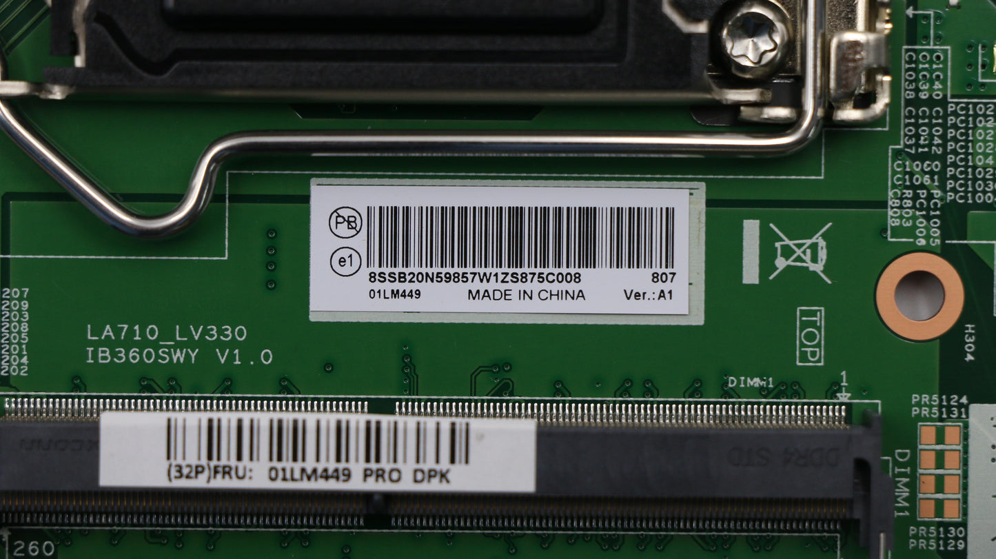 Lenovo System Board Planar Motherboar - 01LM449