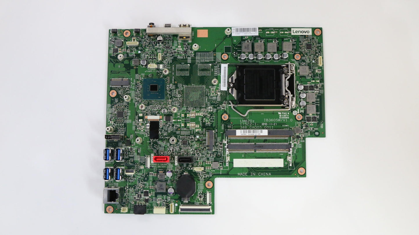 Lenovo (01LM458) System Board, Intel B360, U H1, 2D MP, No DPK