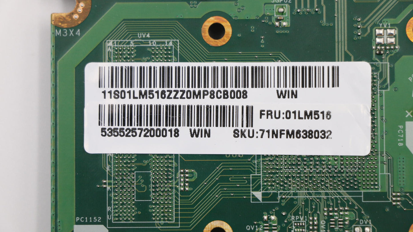 Lenovo System Board Planar Motherboar - 01LM516