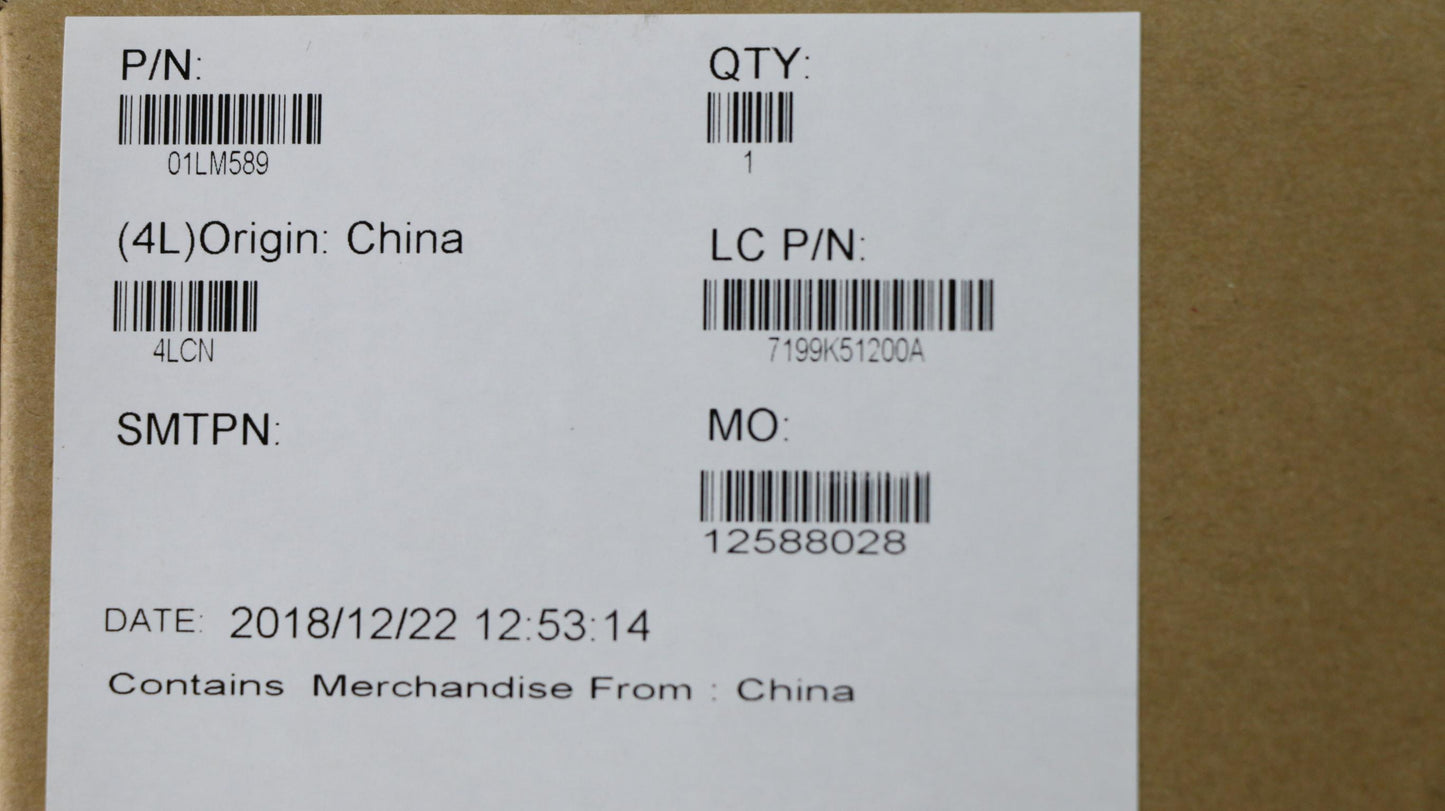 Lenovo Mb Cfl P330 Ws Blk - 01LM589