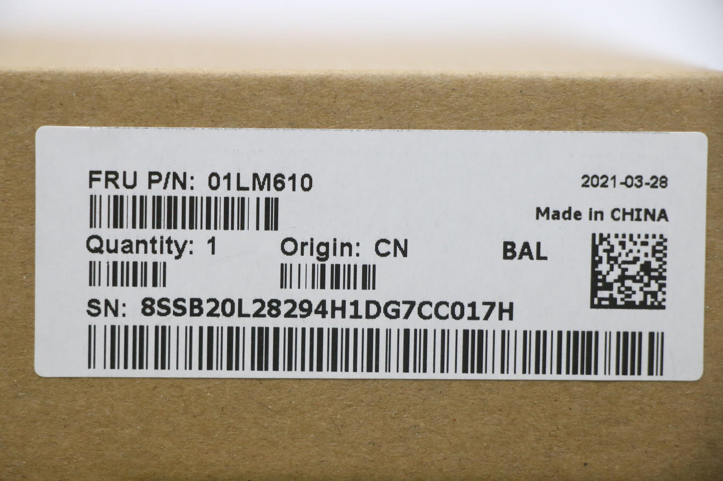 Lenovo System Board Planar Motherboar - 01LM610