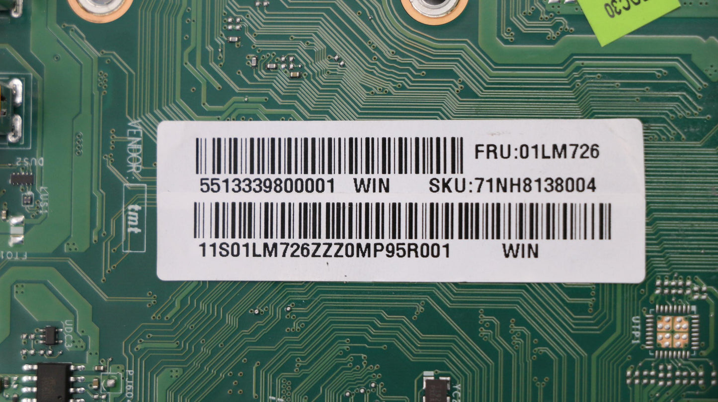 Lenovo Mb Assy J4005 Uma W/Rtc Win - 01LM726