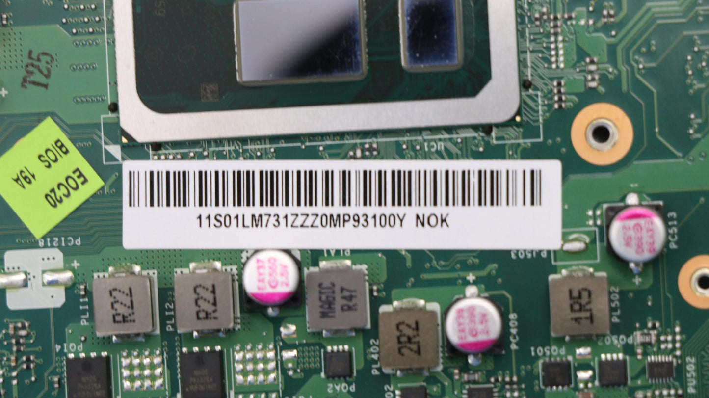 Lenovo Mb Assy Dis Hd I5 W/Rtc Nok - 01LM731