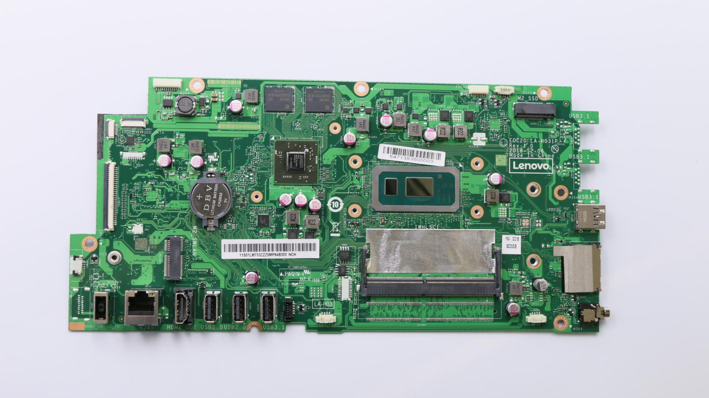 Lenovo Mb Assy Dis Hd I3 W/Rtc Nok - 01LM733