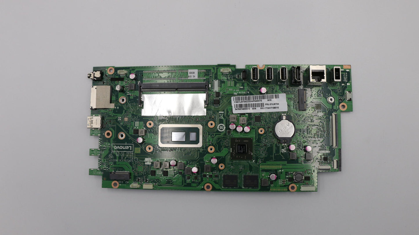 Lenovo Mb Assy Dis Hd I3 W/Rtc Win - 01LM734