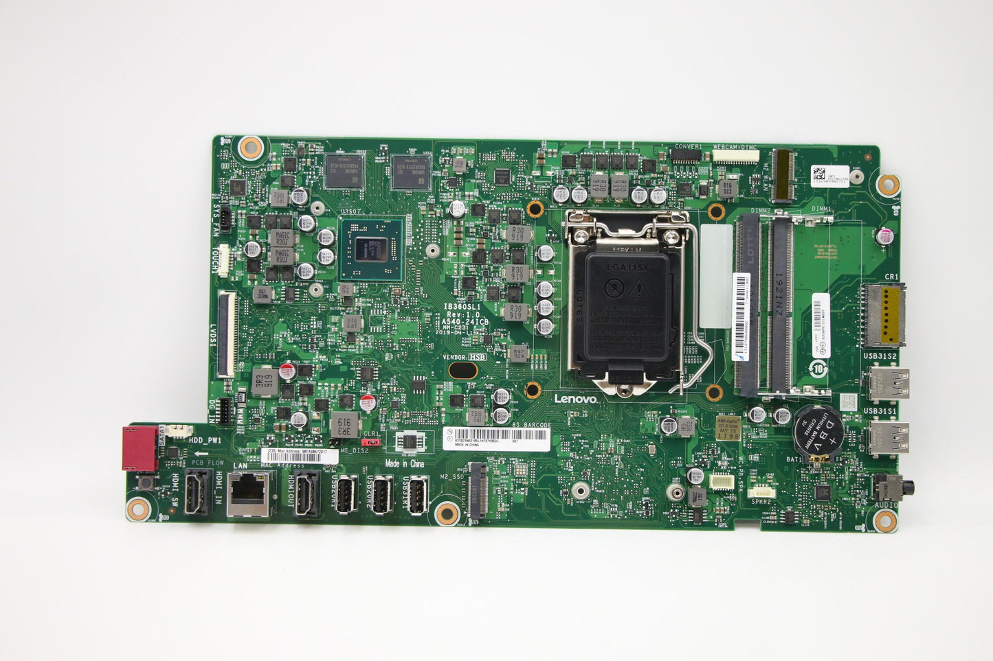 Lenovo R540X 2G Hdmi Out In Win Dpk - 01LM889