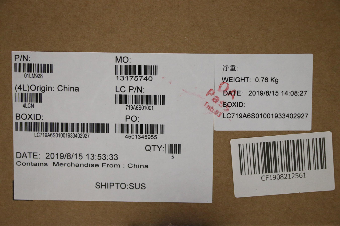 Lenovo Whl-U I5-8365U Win Dpk - 01LM928