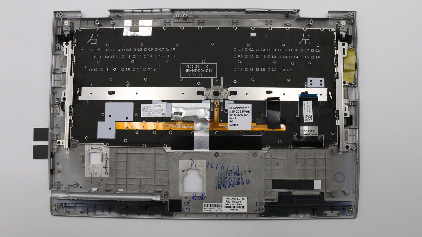 Lenovo C-Cover, Keyboard, Dfn+Fuyu, B - 01LV004