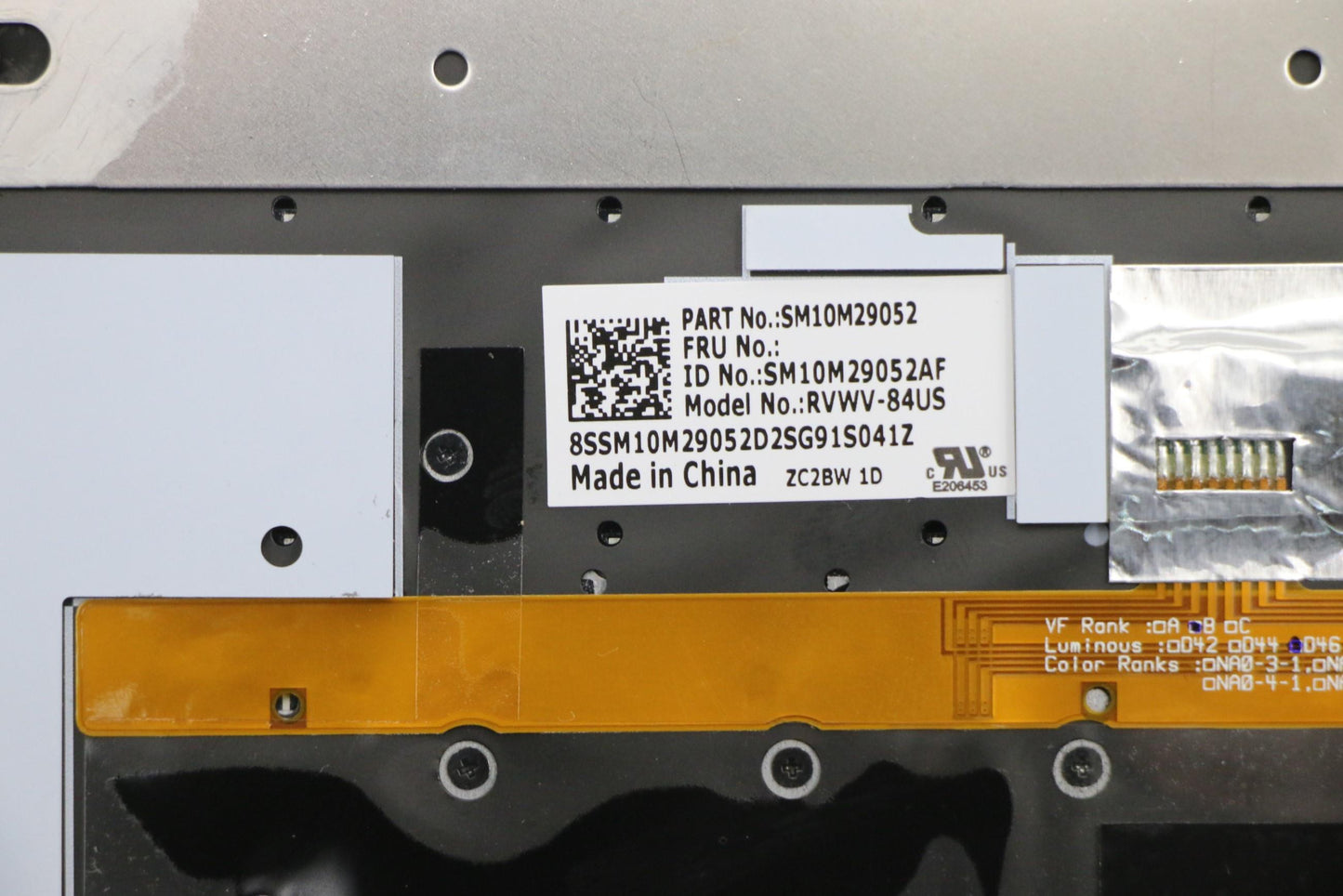 Lenovo C-Cover, Keyboard, Dfn+Fuyu, U - 01LV010