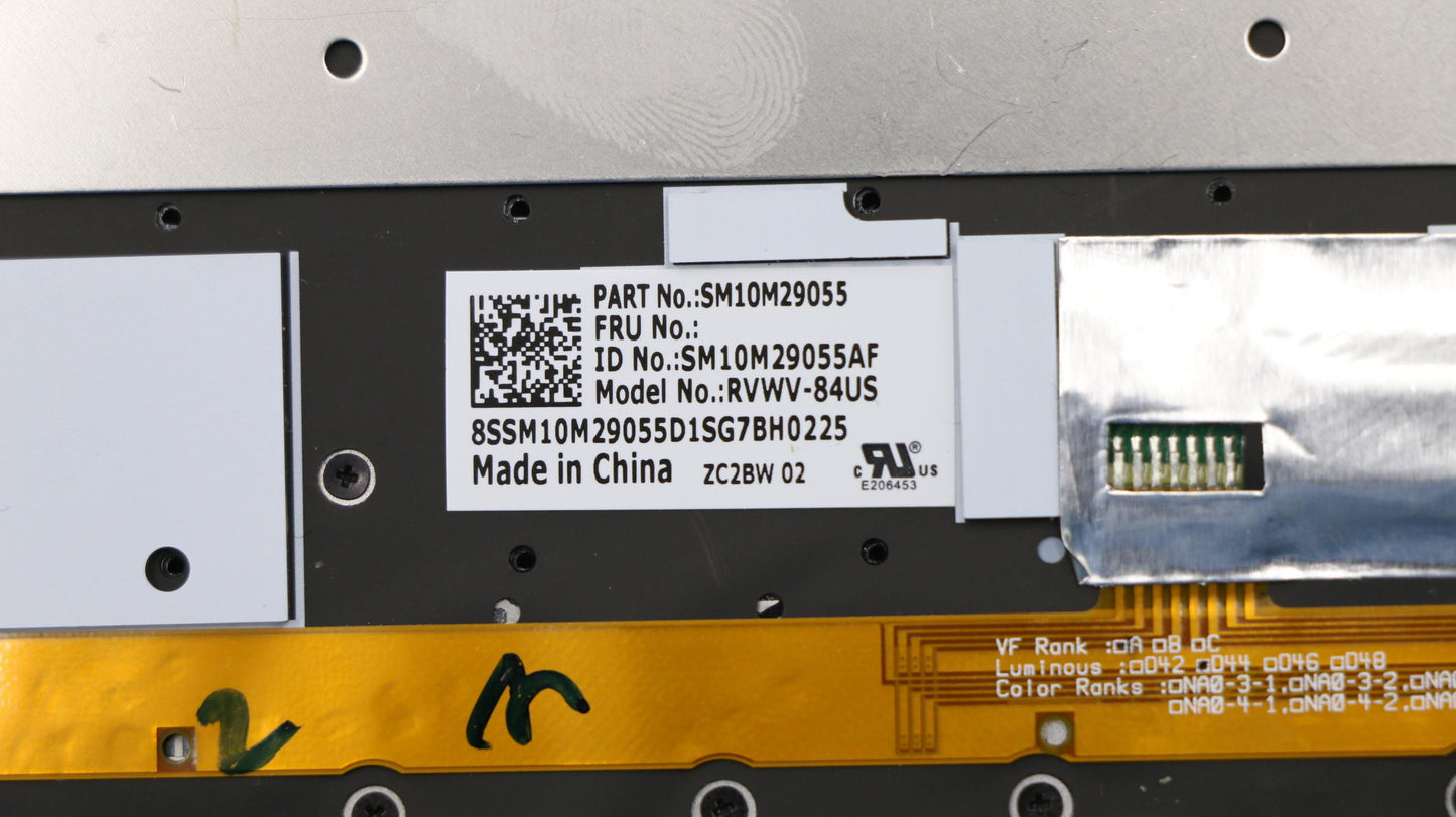 Lenovo C-Cover, Keyboard, Dfn+Fuyu, T - 01LV035