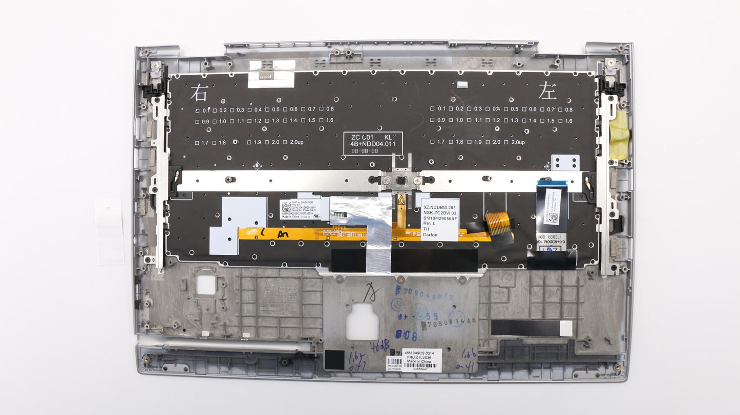 Lenovo C-Cover, Keyboard, Dfn+Fuyu, T - 01LV036