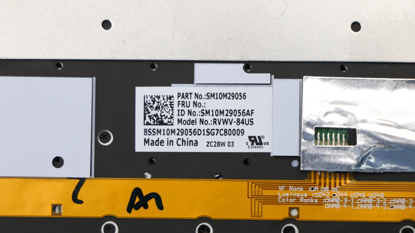 Lenovo C-Cover, Keyboard, Dfn+Fuyu, T - 01LV036