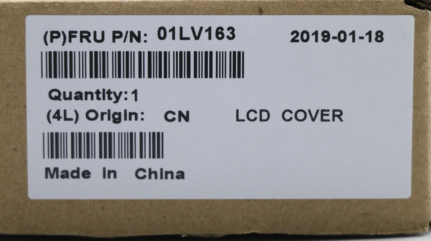 Lenovo Rear Cover,Normal,W/Cu Sheet,S - 01LV163