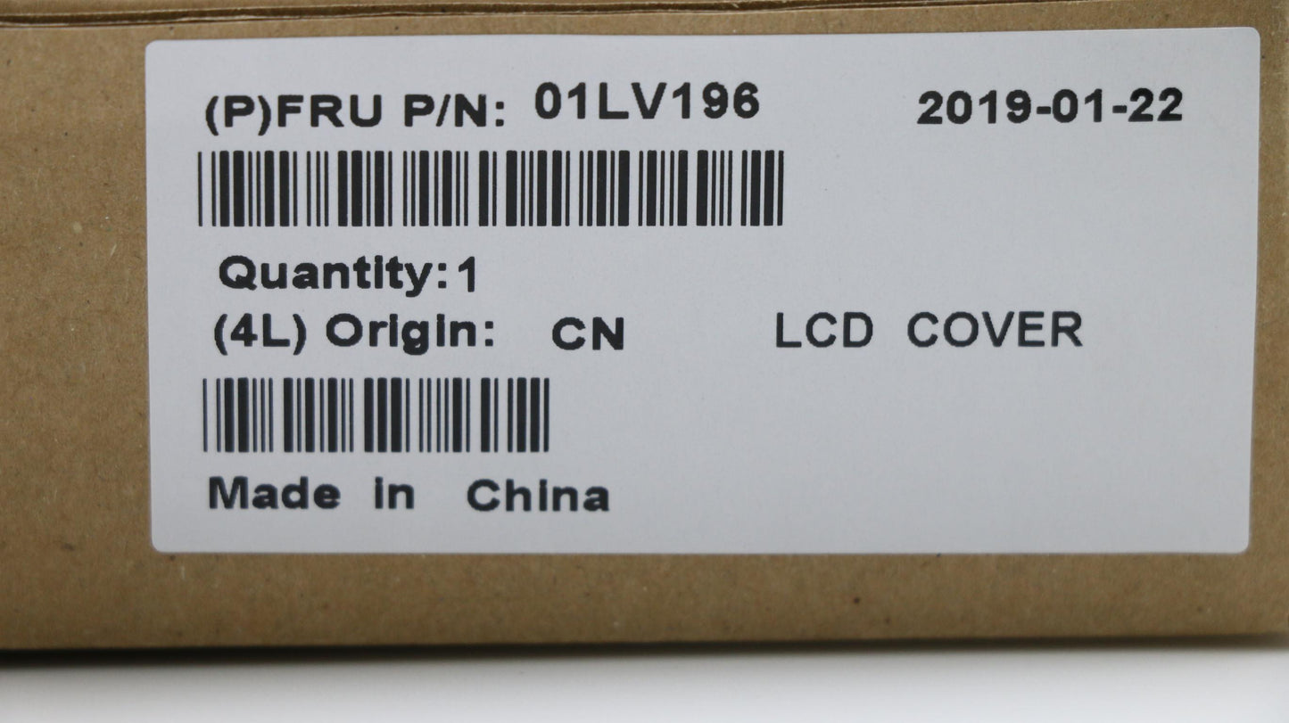 Lenovo Lcd Cover Nar Graphite Sheet B - 01LV196