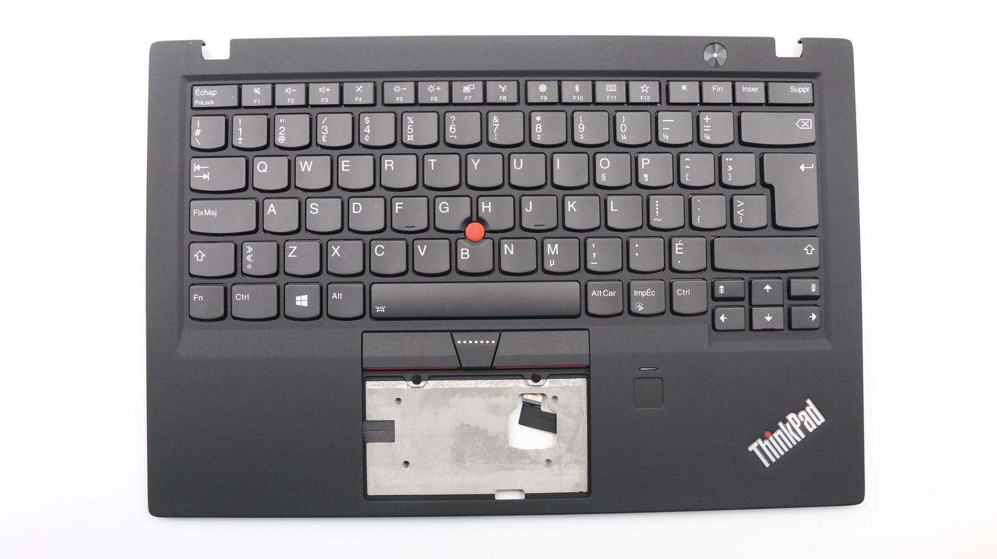 Lenovo Keyboard Bezel Cfr Fpr Nfc Bk - 01LV270