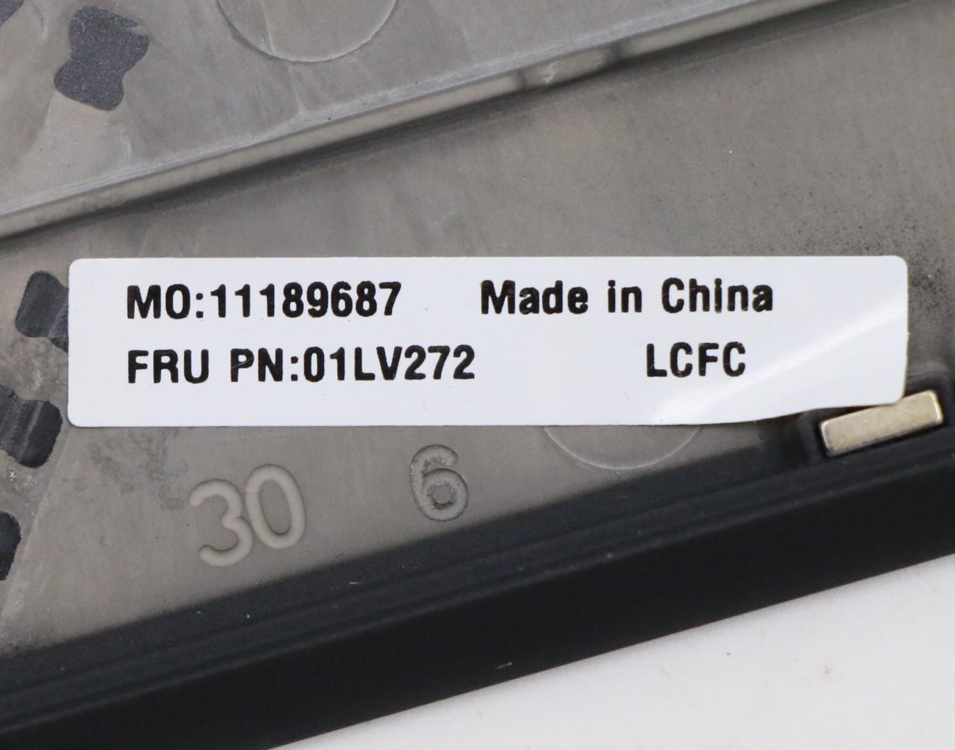 Lenovo Keyboard Bezel Ara Fpr Nfc Bk - 01LV272