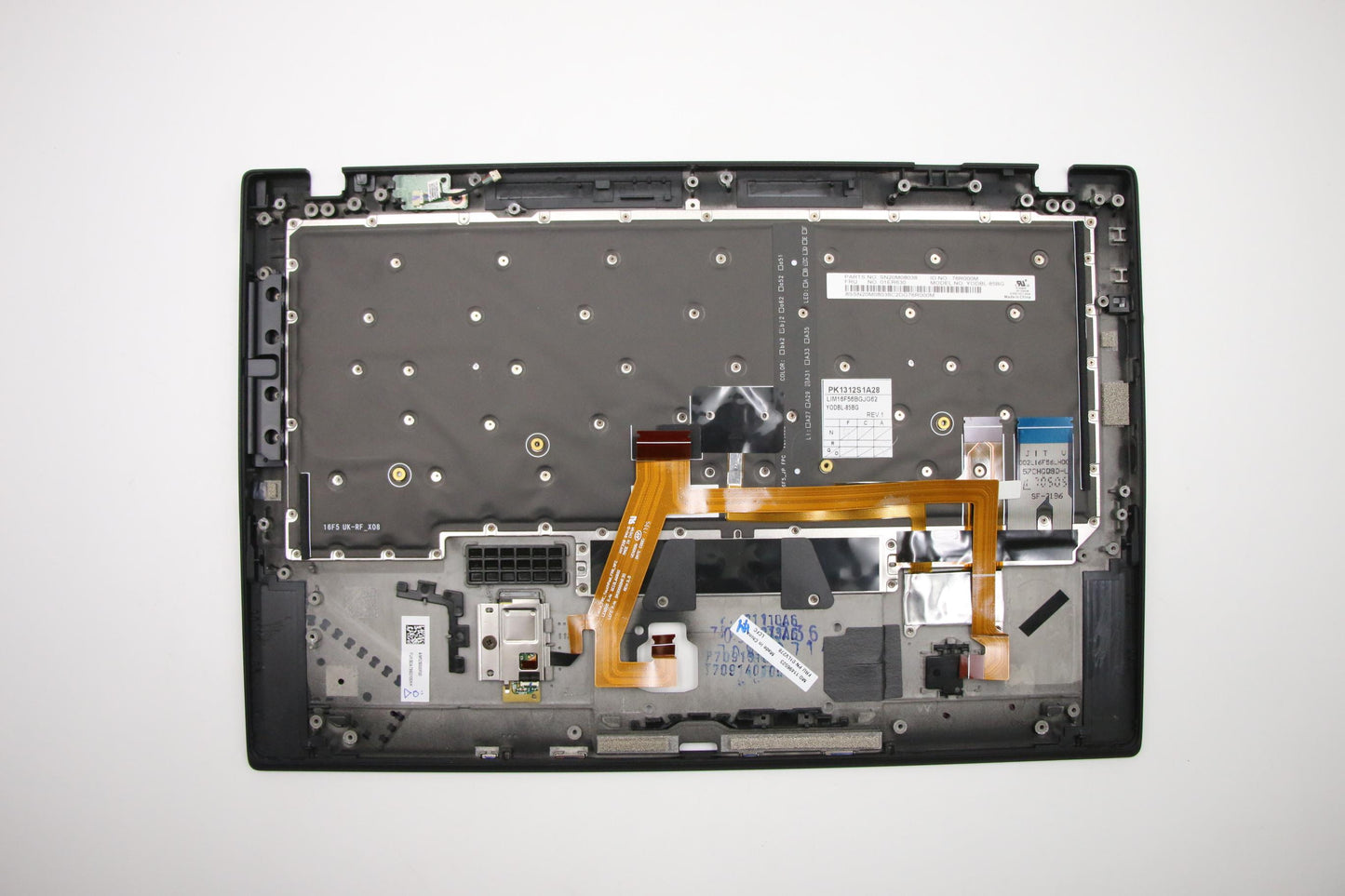 Lenovo Keyboard Bezel Bg Fpr Nfc Bk C - 01LV278
