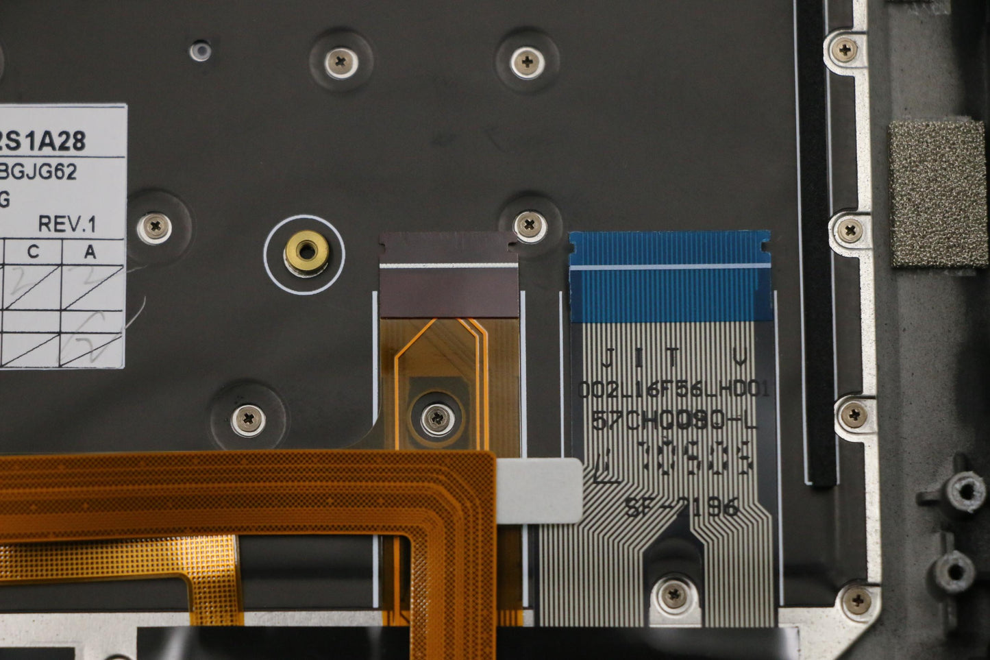 Lenovo Keyboard Bezel Bg Fpr Nfc Bk C - 01LV278