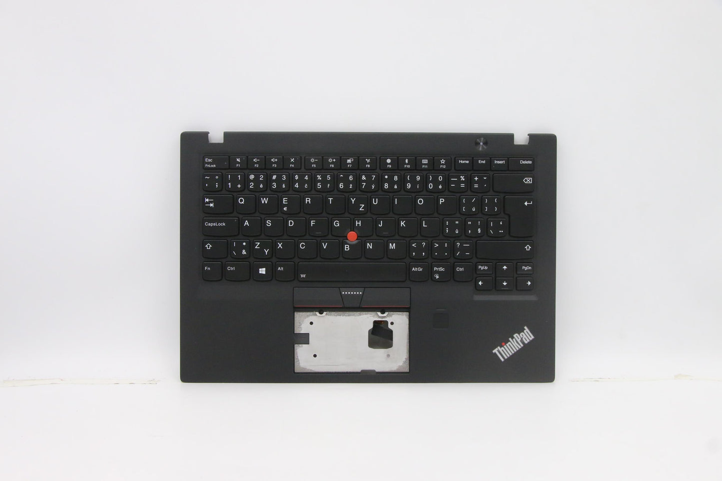 Lenovo Keyboard Bezel Cz Fpr Nfc Bk C - 01LV282