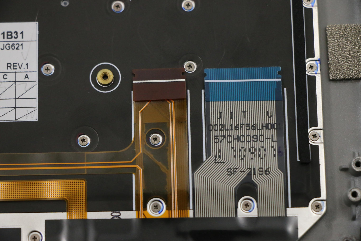 Lenovo Keyboard Bezel Las Fpr Nfc Sv - 01LV396