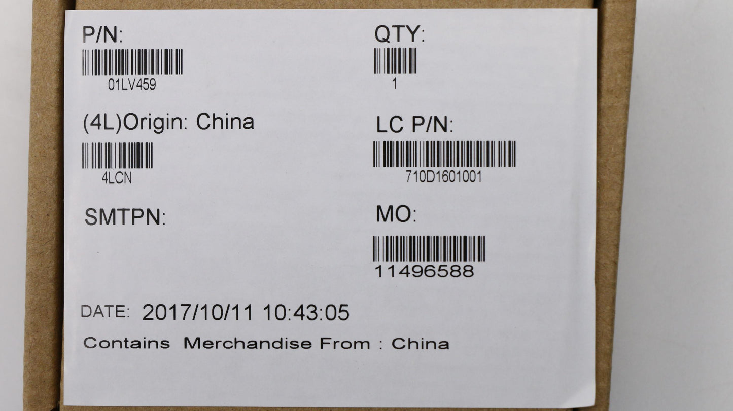 Lenovo Plate Fan - 01LV459
