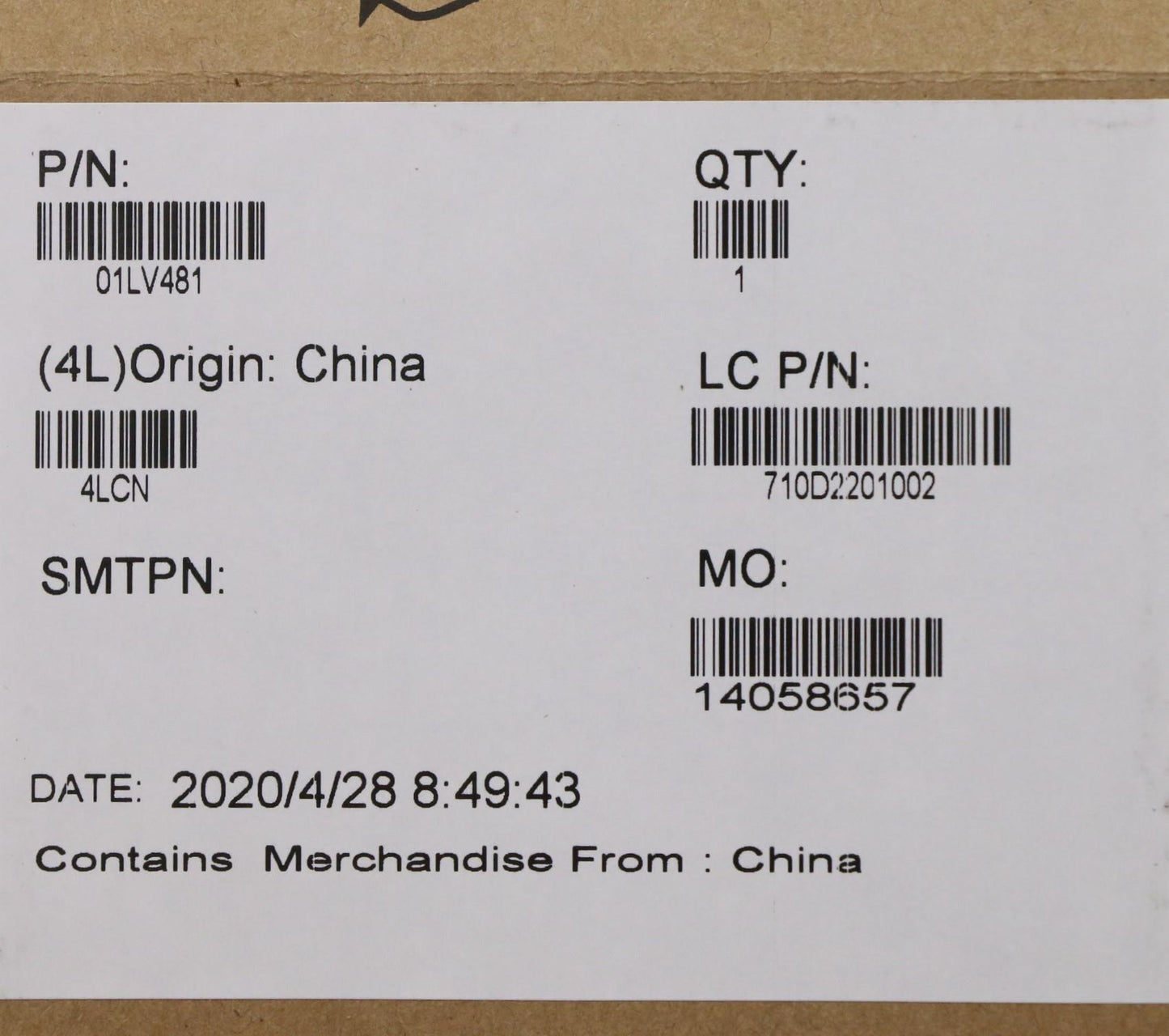 Lenovo Kit Hinge Lh - 01LV481