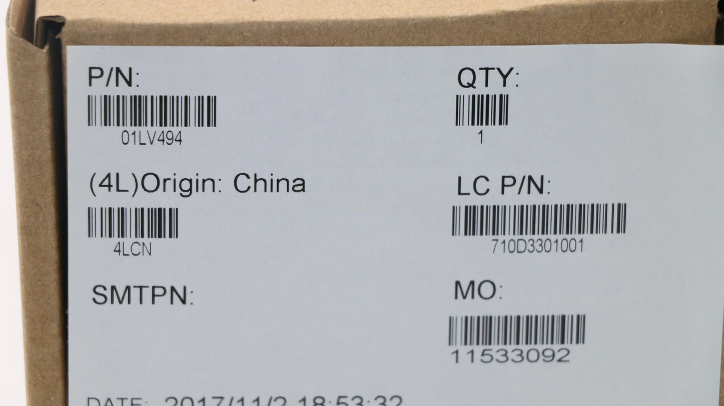Lenovo Kit,Geo Label,Black - 01LV494