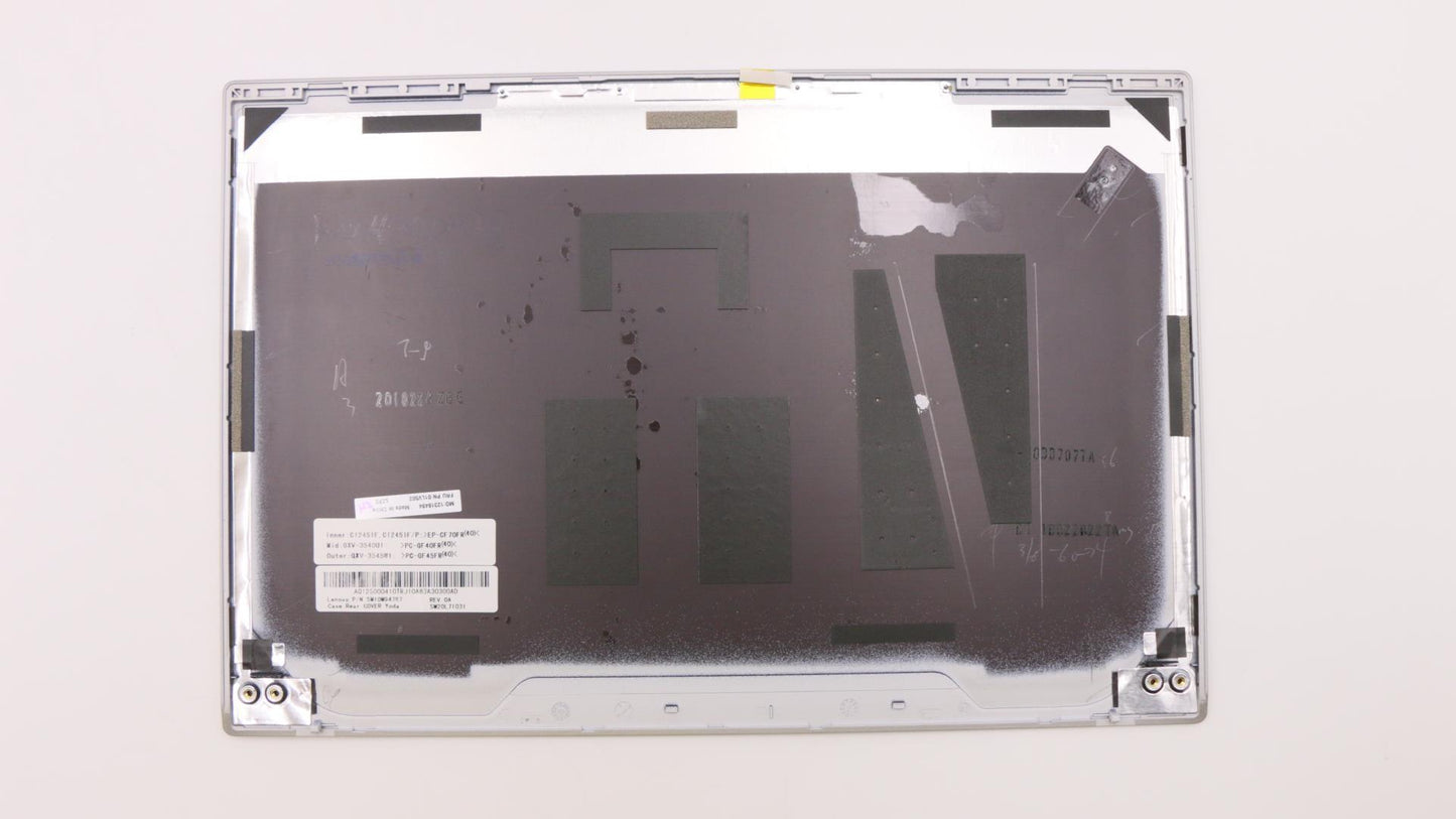 Lenovo Case,Rear,Cover,Wqhd,Silver - 01LV502