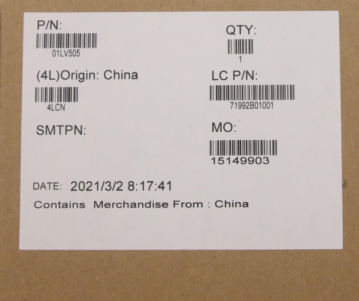 Lenovo Cs16_2Bcp,Glass,Black,Chy - 01LV505