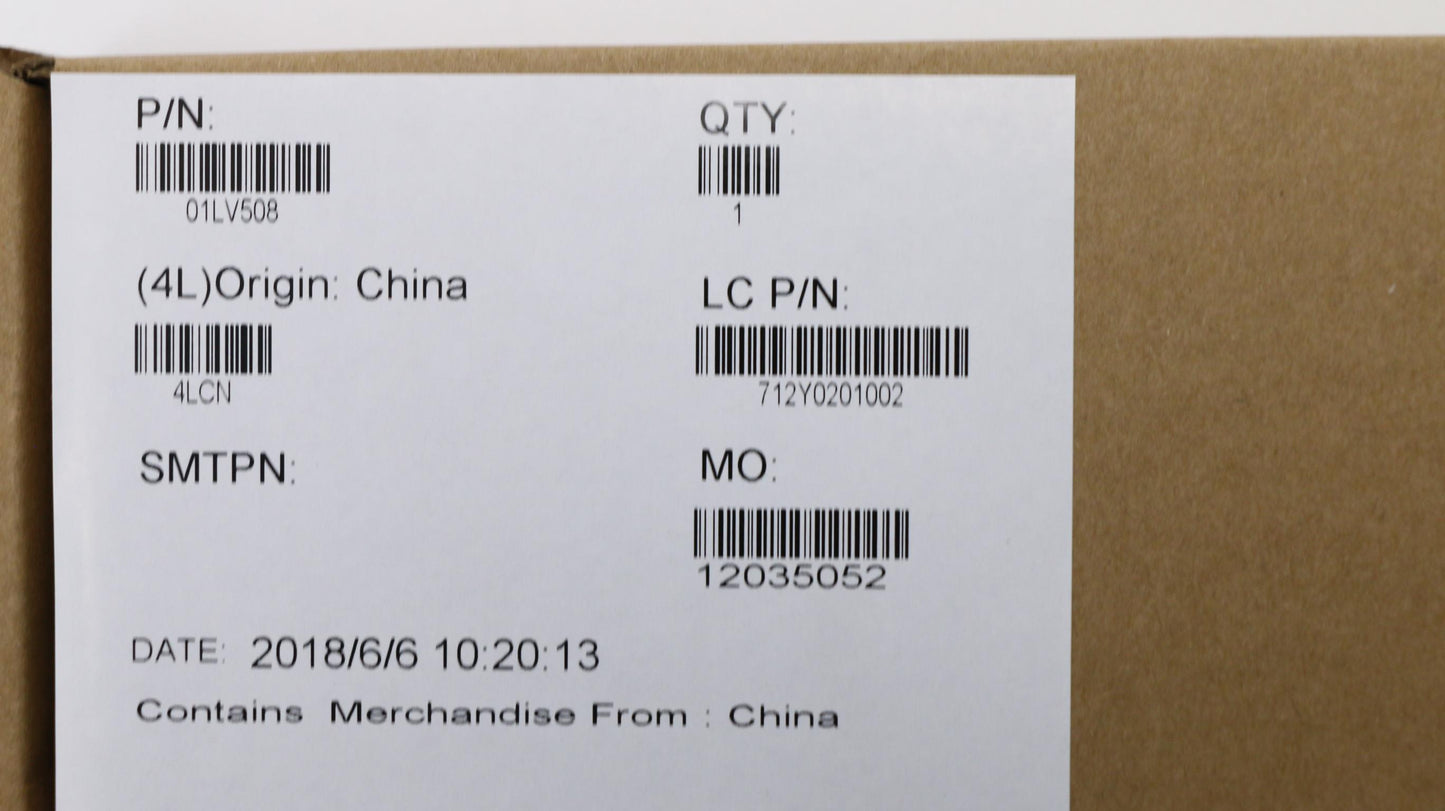 Lenovo Cs16_2Bcp,Mylar,Black,Tra - 01LV508