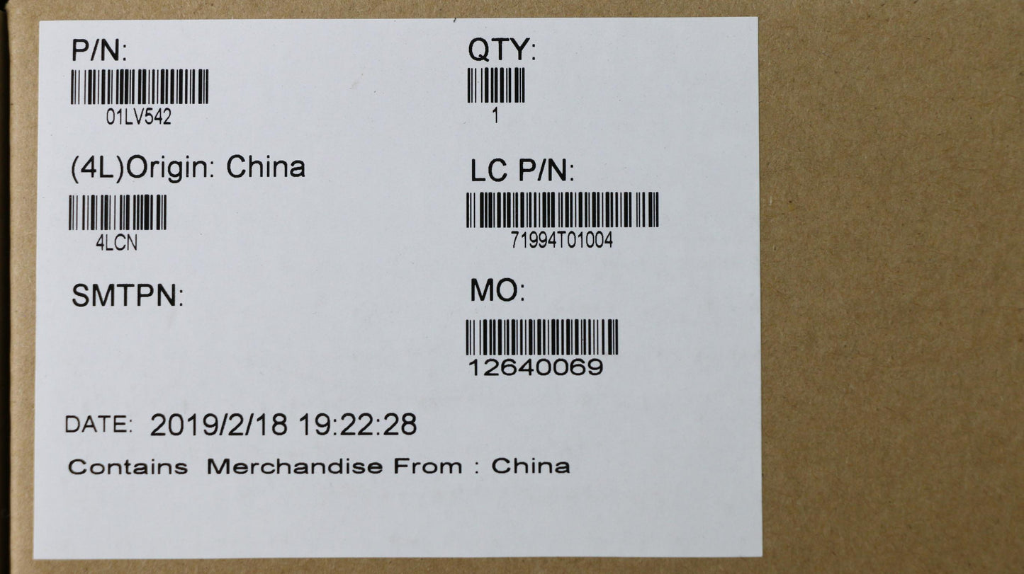 Lenovo Cs162Bcp Mylar Silver Chy - 01LV542